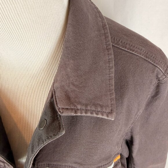 Prana Women's Utility Jacket with Cinchable Waist | Brown | Medium - Picture 6 of 15